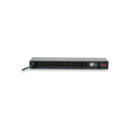 SCHNEIDER ELECTRIC Usa , APC Rack PDU, Switched 1U 12A 208V 10A 230V 8 C13 AP7920B